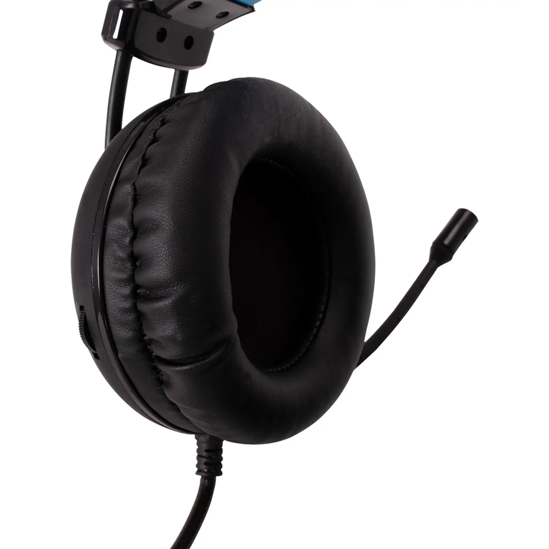 Headset Gamer Fortrek Pro H2 com Fio Isolamento Acústico LED - Preto