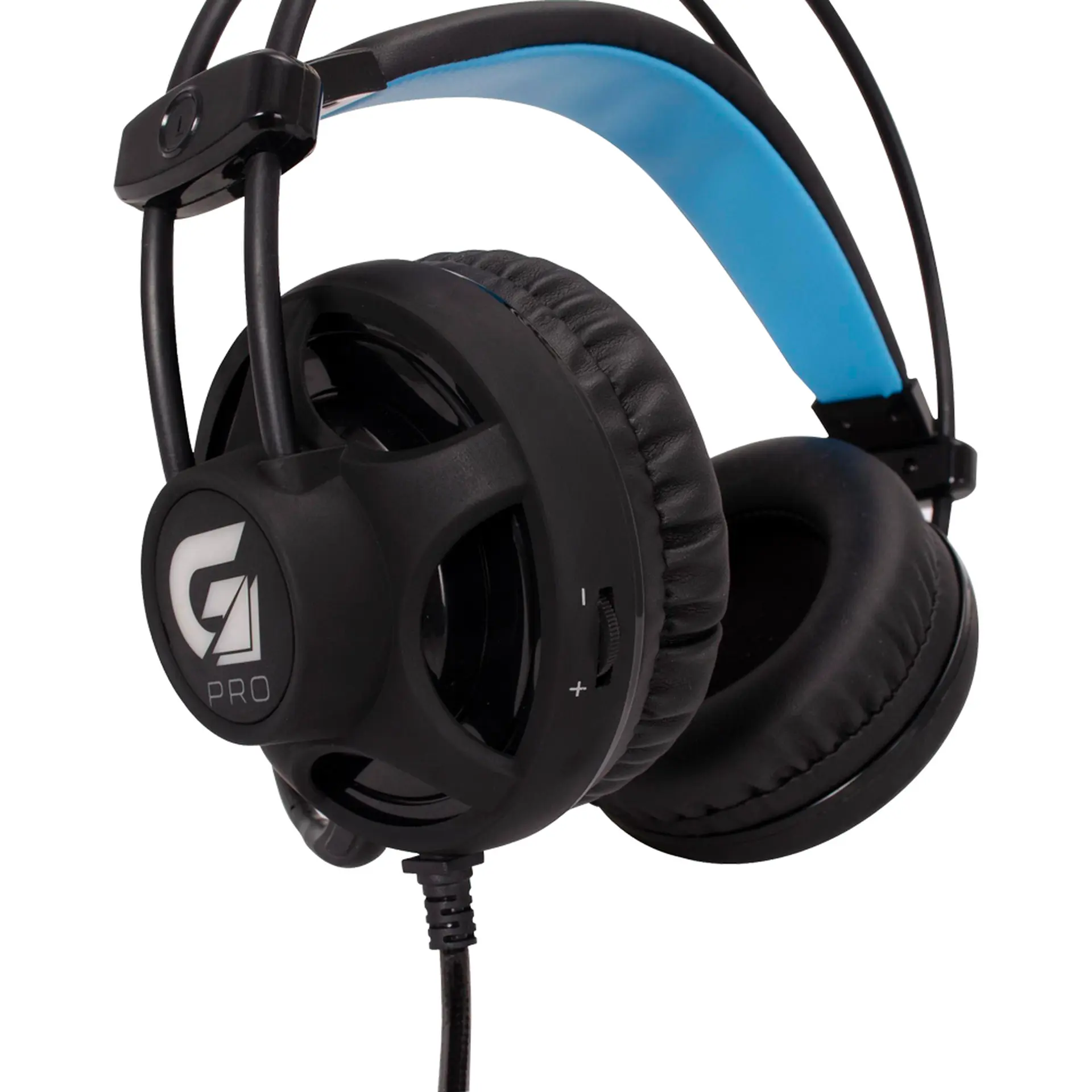 Headset Gamer Fortrek Pro H2 com Fio Isolamento Acústico LED - Preto