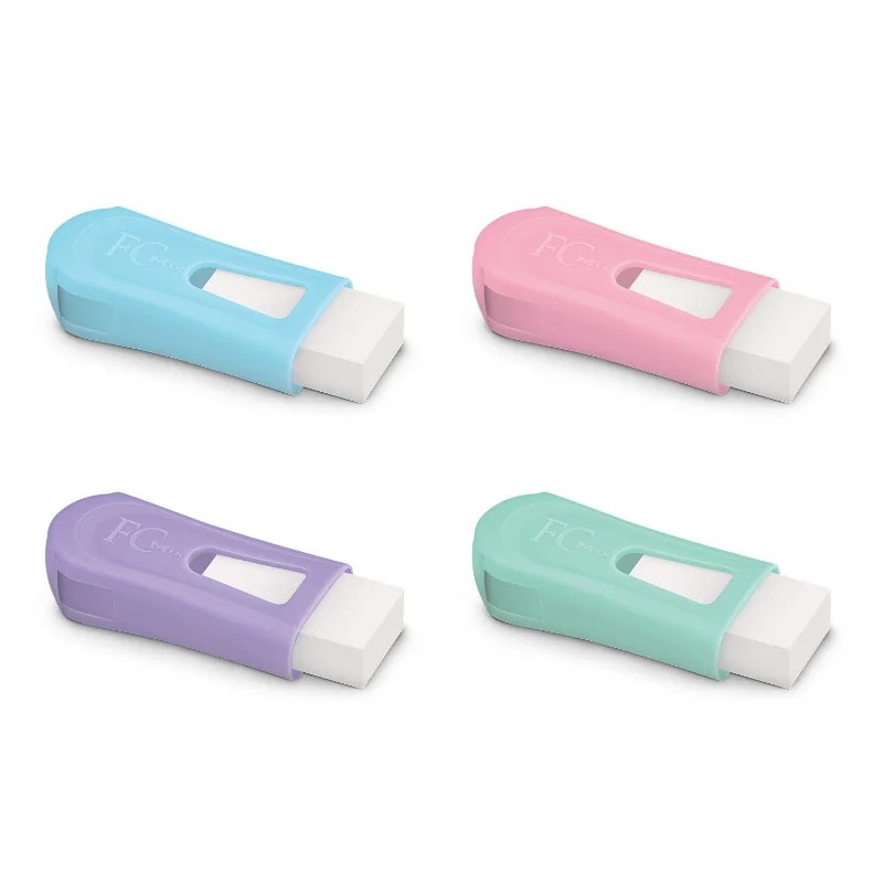 Apontador com Borracha Faber Castell Tons Pastel Unidade Sortido