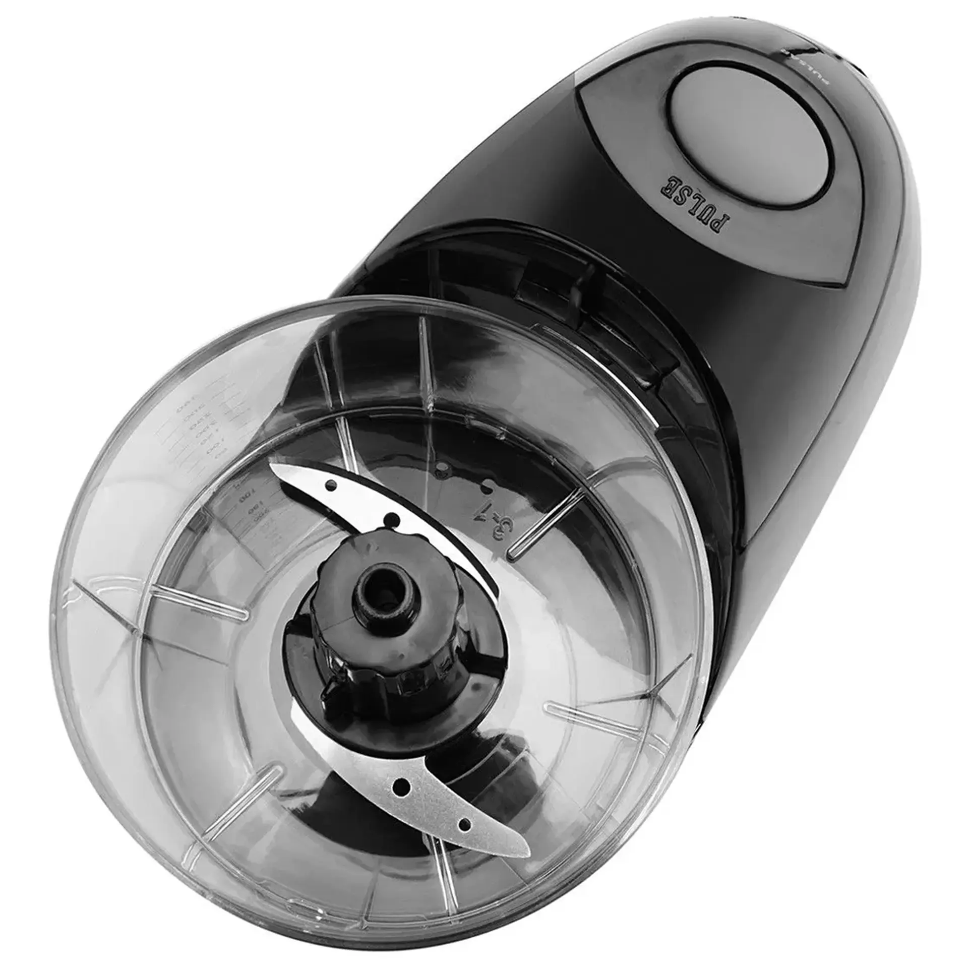Mini Processador de Alimentos 360 ml Britânia Pulsar 2P 160W - Preto - 110 Volts