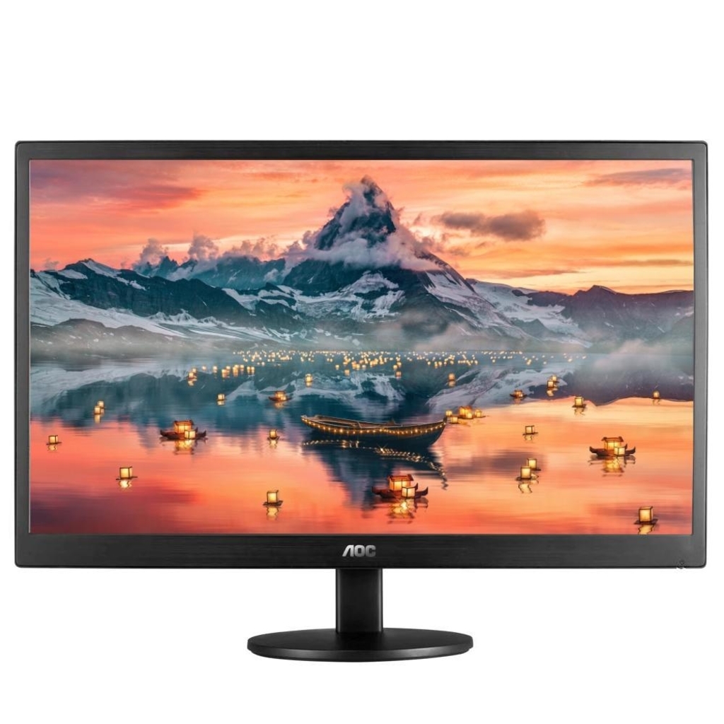 Monitor AOC E970SWHNL Tela 18,5 LED Preto VGA/HDMI
