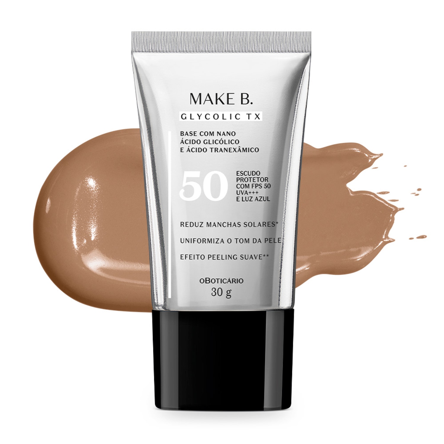 Base Líquida Make B. Glycolic TX Cor 190 30g