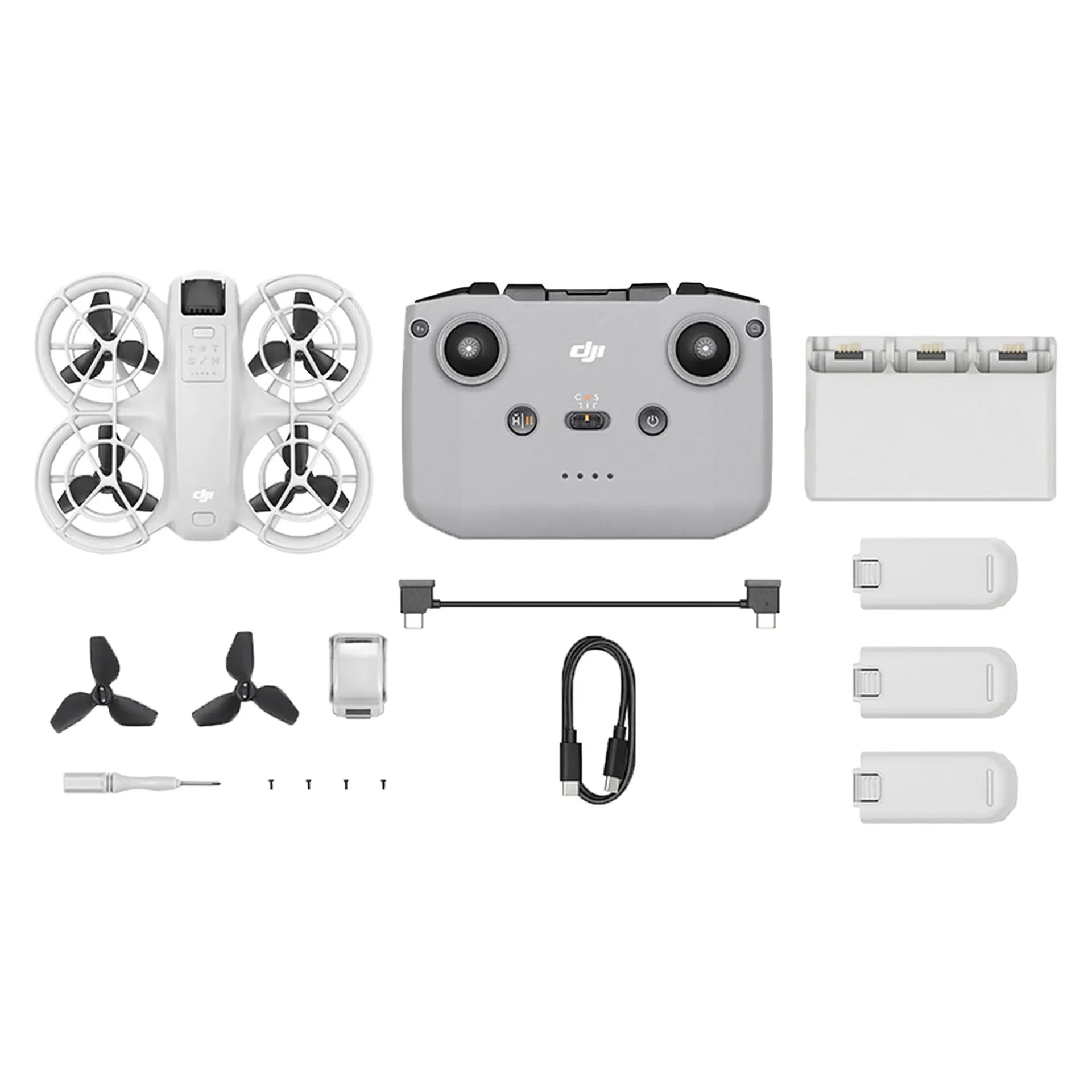 Drone DJI Neo Fly More Combo Câmera 4k DJI051 - Cinza - Bivolt