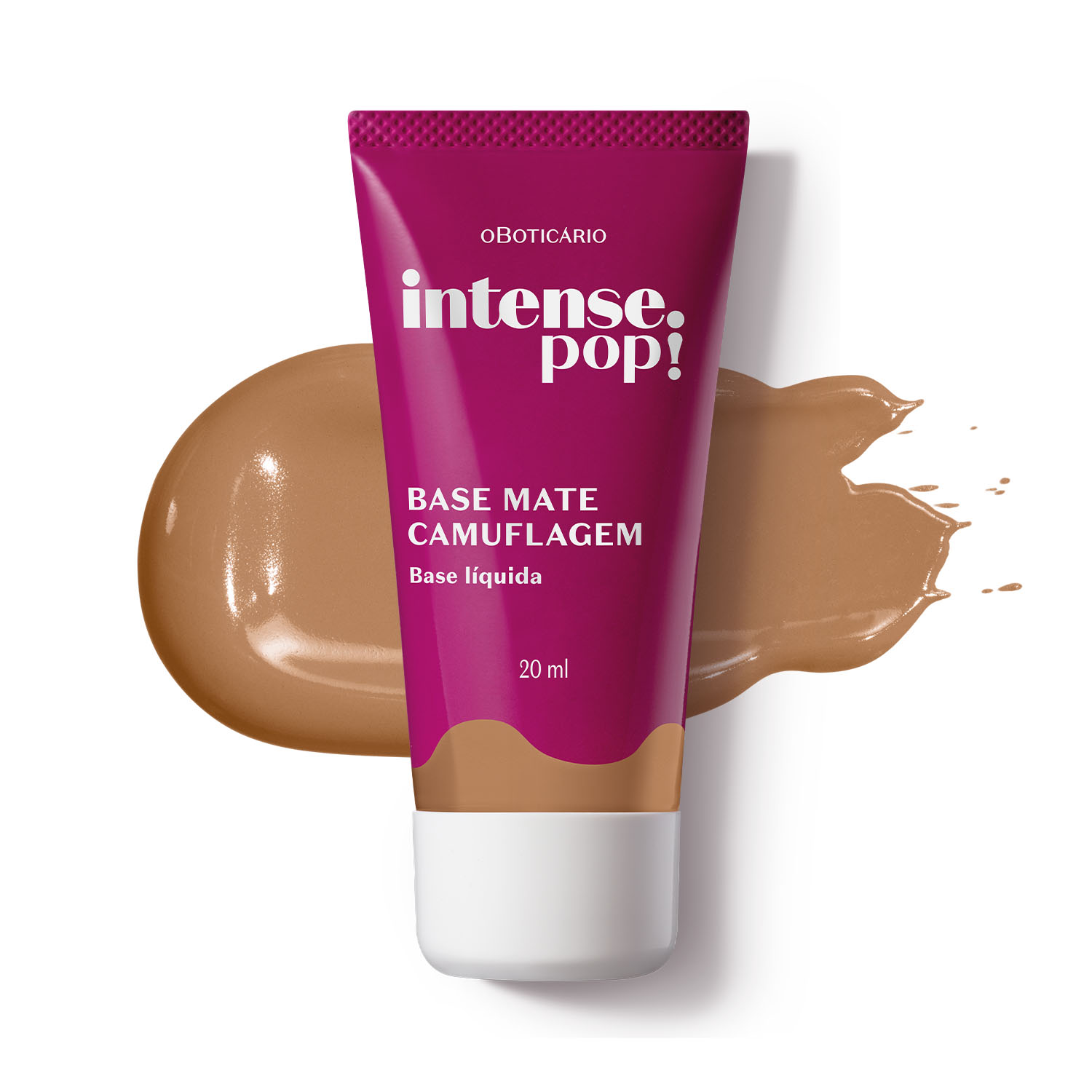 Base Mate Camuflagem Cor 260 Intense Pop! 20ml