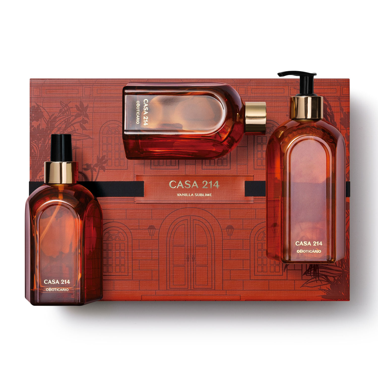 Kit Presente Casa 214 Vanilla Sublime (3 itens)