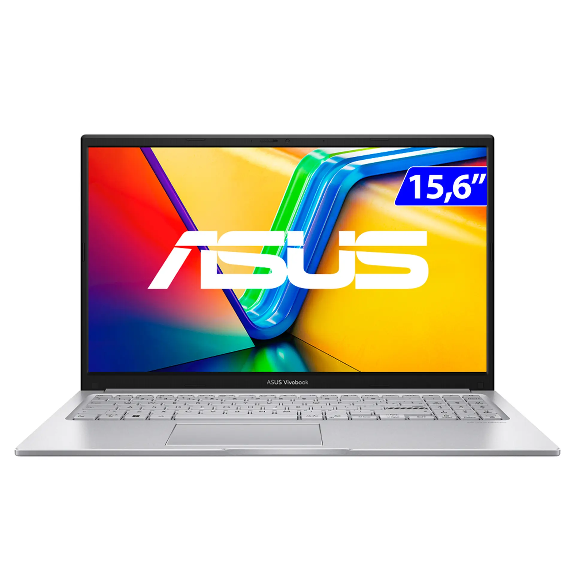 Notebook Asus 15.6" i5 W11 8GB 256GB SSD - Prata - Bivolt