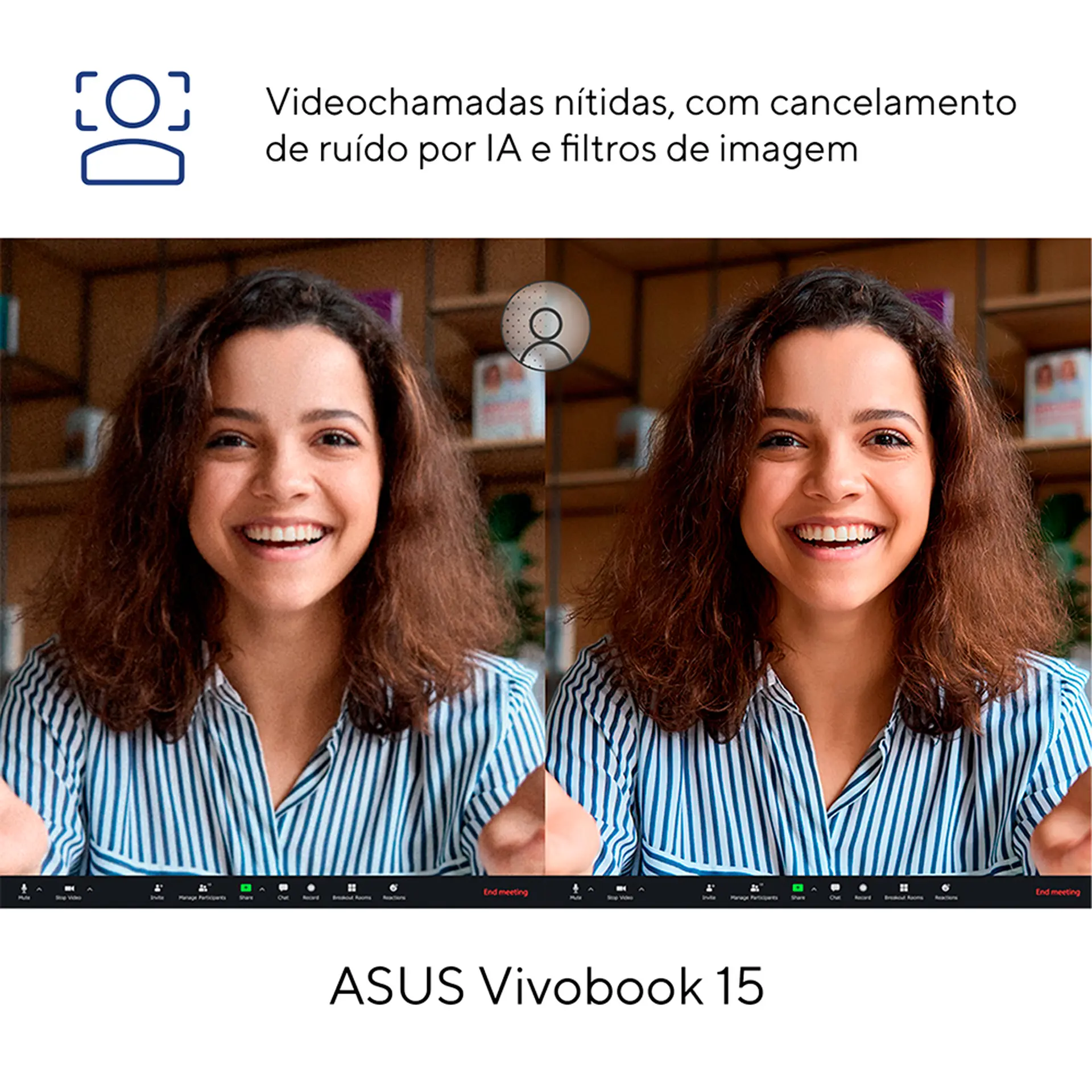 Notebook Asus 15.6" i5 W11 8GB 256GB SSD - Prata - Bivolt
