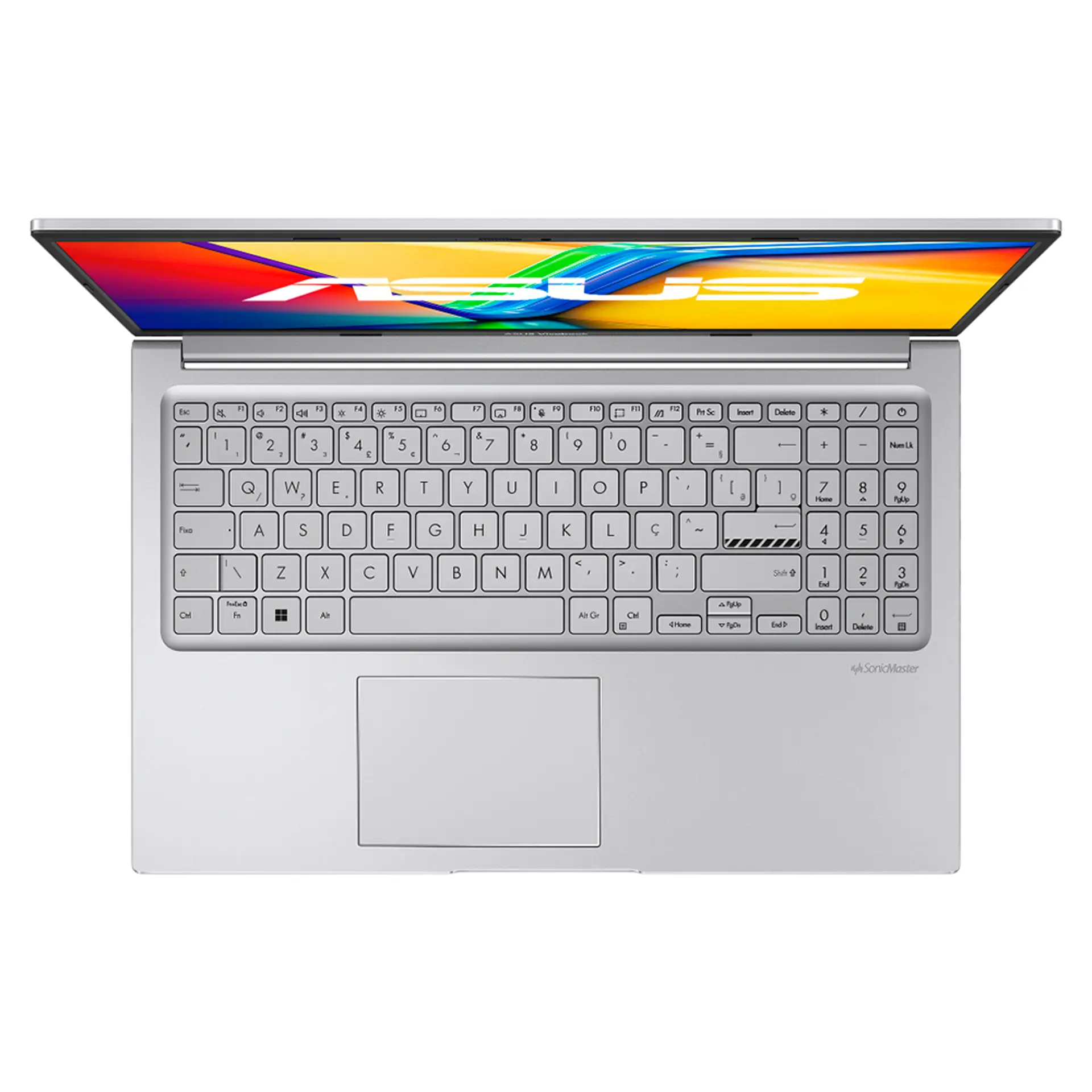 Notebook Asus 15.6" i5 W11 8GB 256GB SSD - Prata - Bivolt