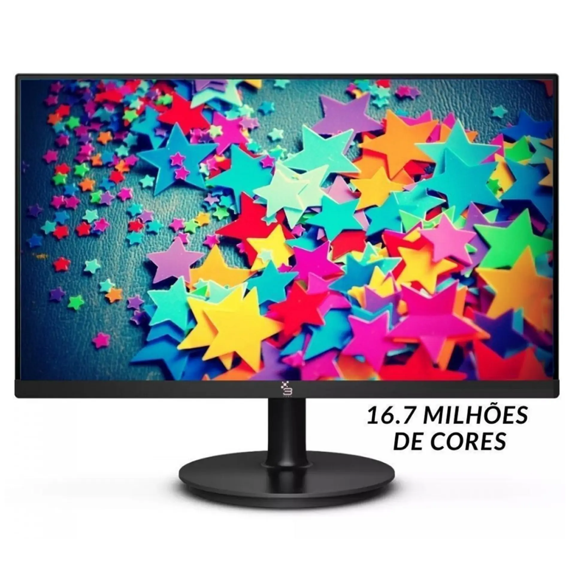 Monitor 3Green M200WHD LED 20" HD 75Hz HDMI VGA - Preto - Bivolt