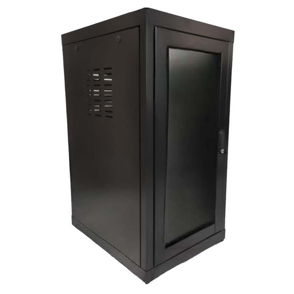 Rack para Servidor Piso 24U 570mm 19POL Preto  Fibra Metal - RP24570S