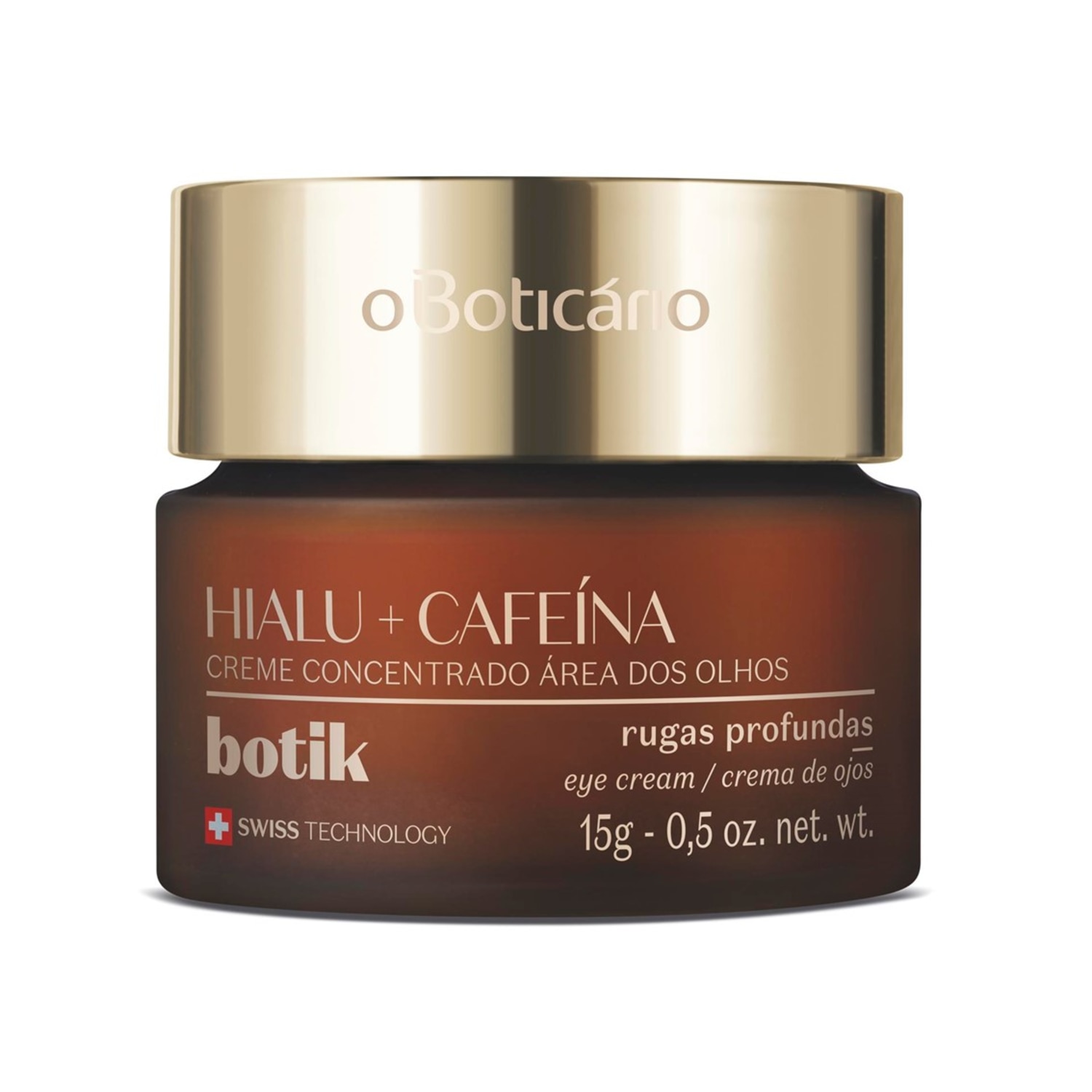 Creme Concentrado para Área dos Olhos Ácido Hialurônico e Cafeína 15g
