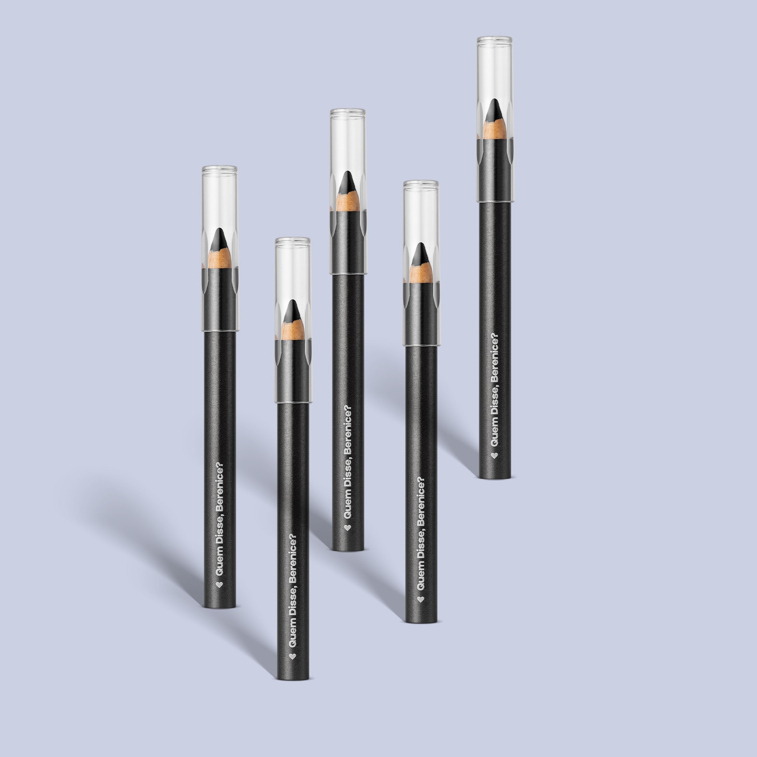 Kit Quem Disse, Berenice? Lápis para Olhos Mini Preto (5 Unidades)