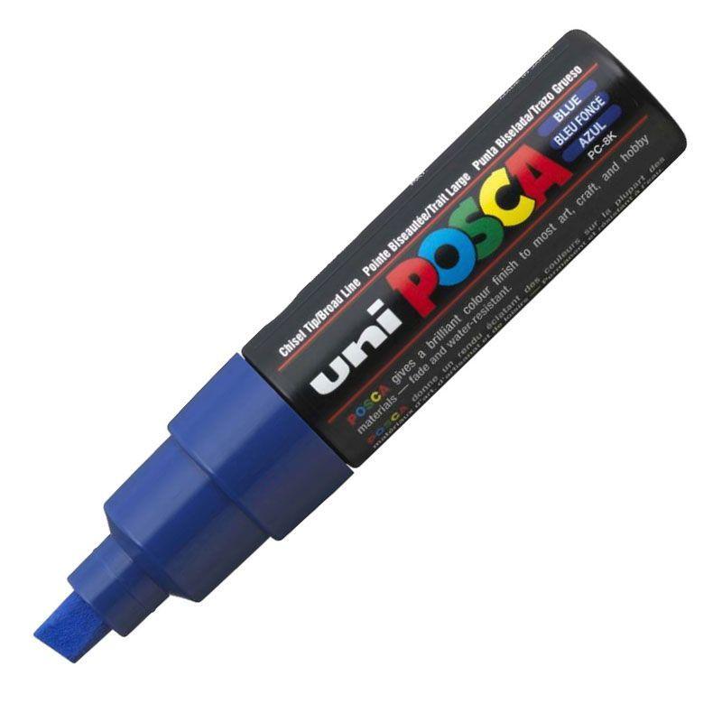 Pincel Uni Ball Posca PC-8K Azul