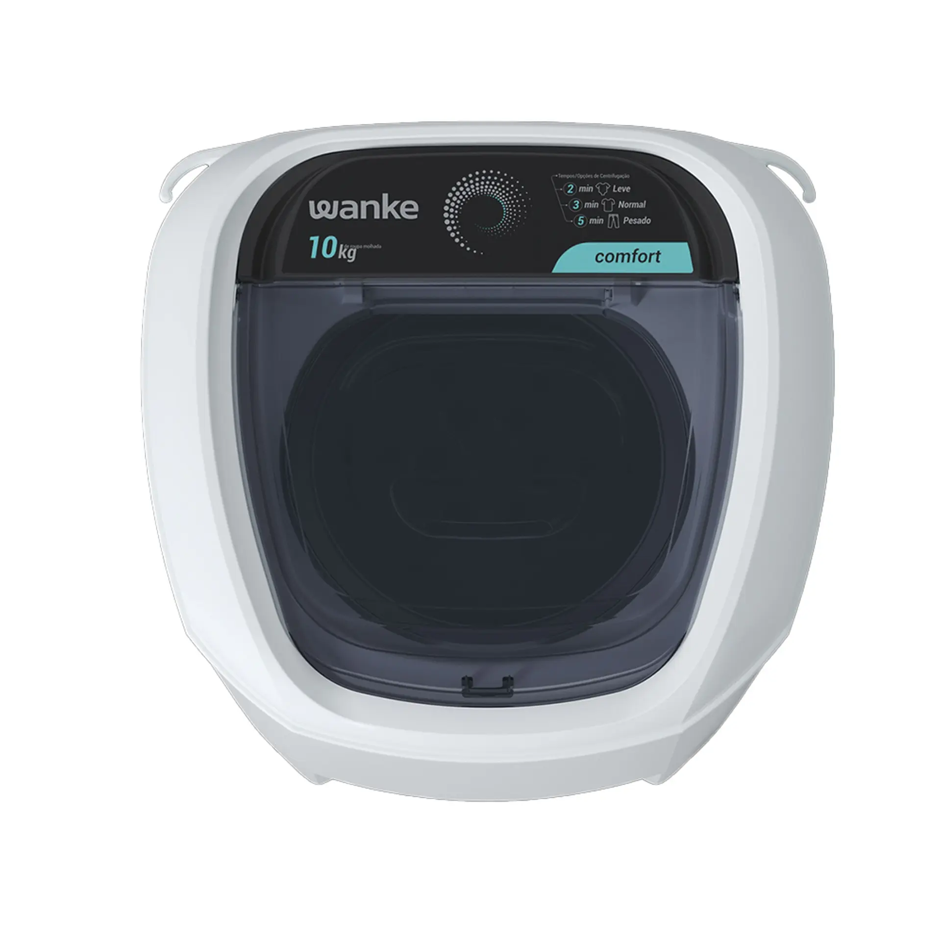 Centrífuga de Roupas Wanke CWAT100 10kg 1602000 - Branco - 110 Volts