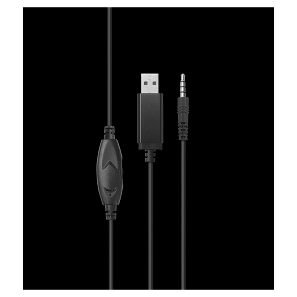 Fone de Ouvido Headset com Microfone Conexão USB P3 Preto HF250 Multilaser PH467