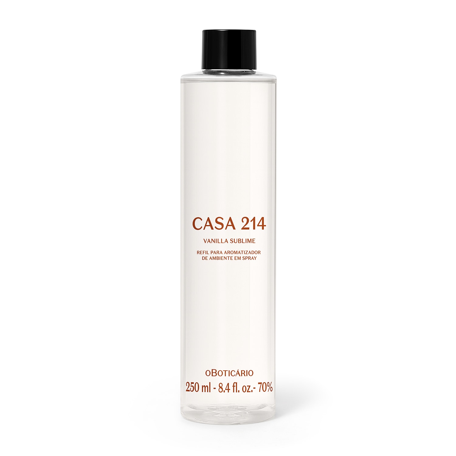 Refil Aromatizador de Ambiente em Spray Casa 214 Vanilla Sublime 250ml