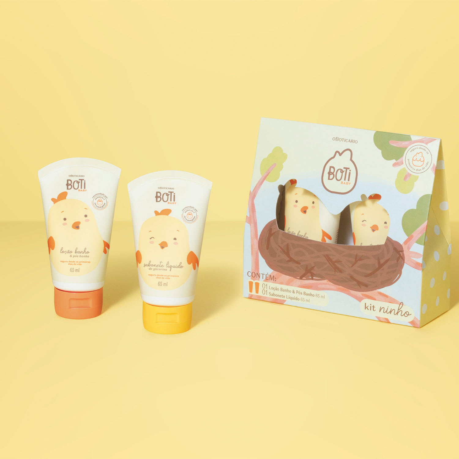 Mini Kit Boti Baby Ninho (2 itens)