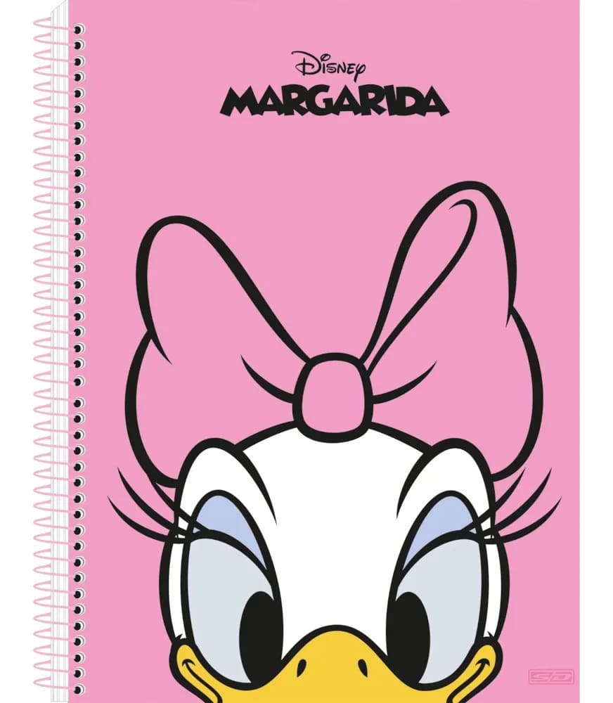 Caderno Universitário São Domingos Margarida Espiral 160 Folhas 10 Matérias