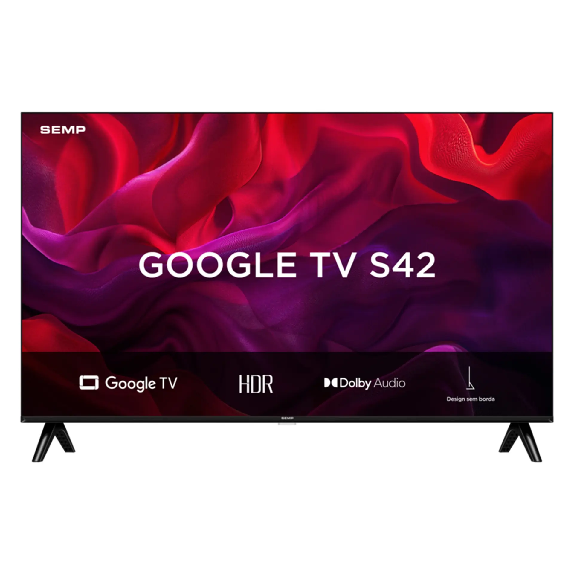 Smart TV Semp LED 32" HD Wi-Fi Android TV 32S42