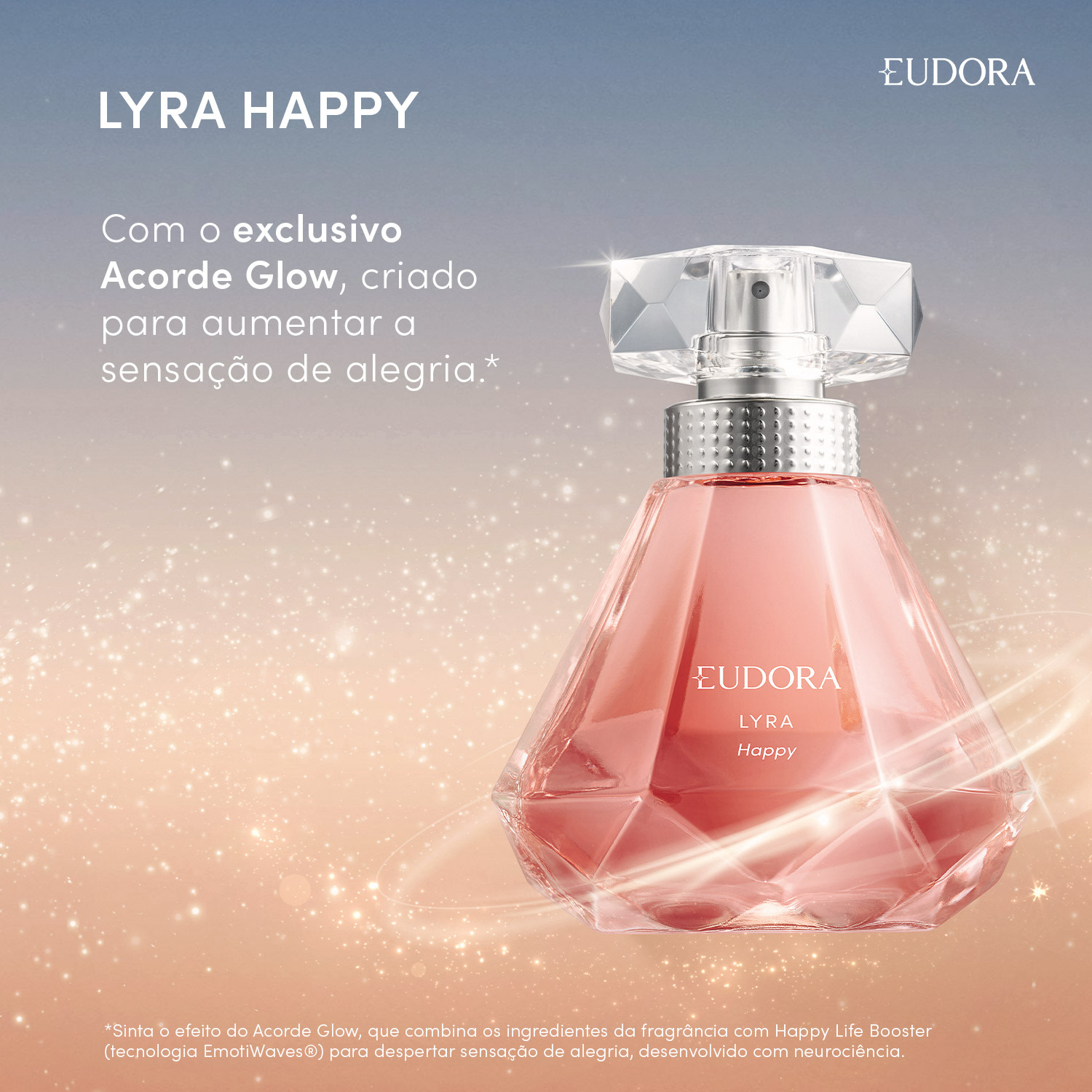 Lyra Happy Desodorante Colônia 75ml
