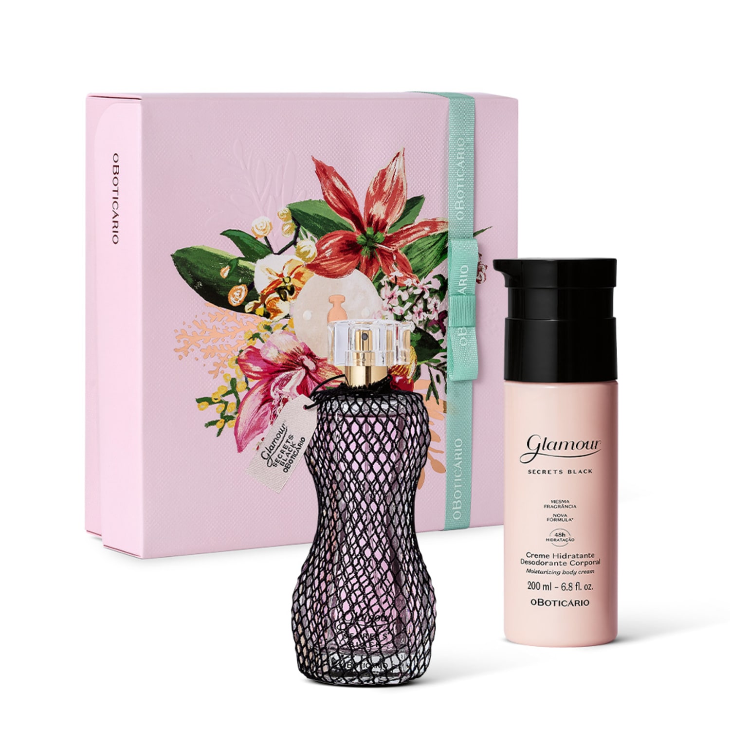 Kit Presente Dia das Mães Glamour Secrets Black (2 itens)