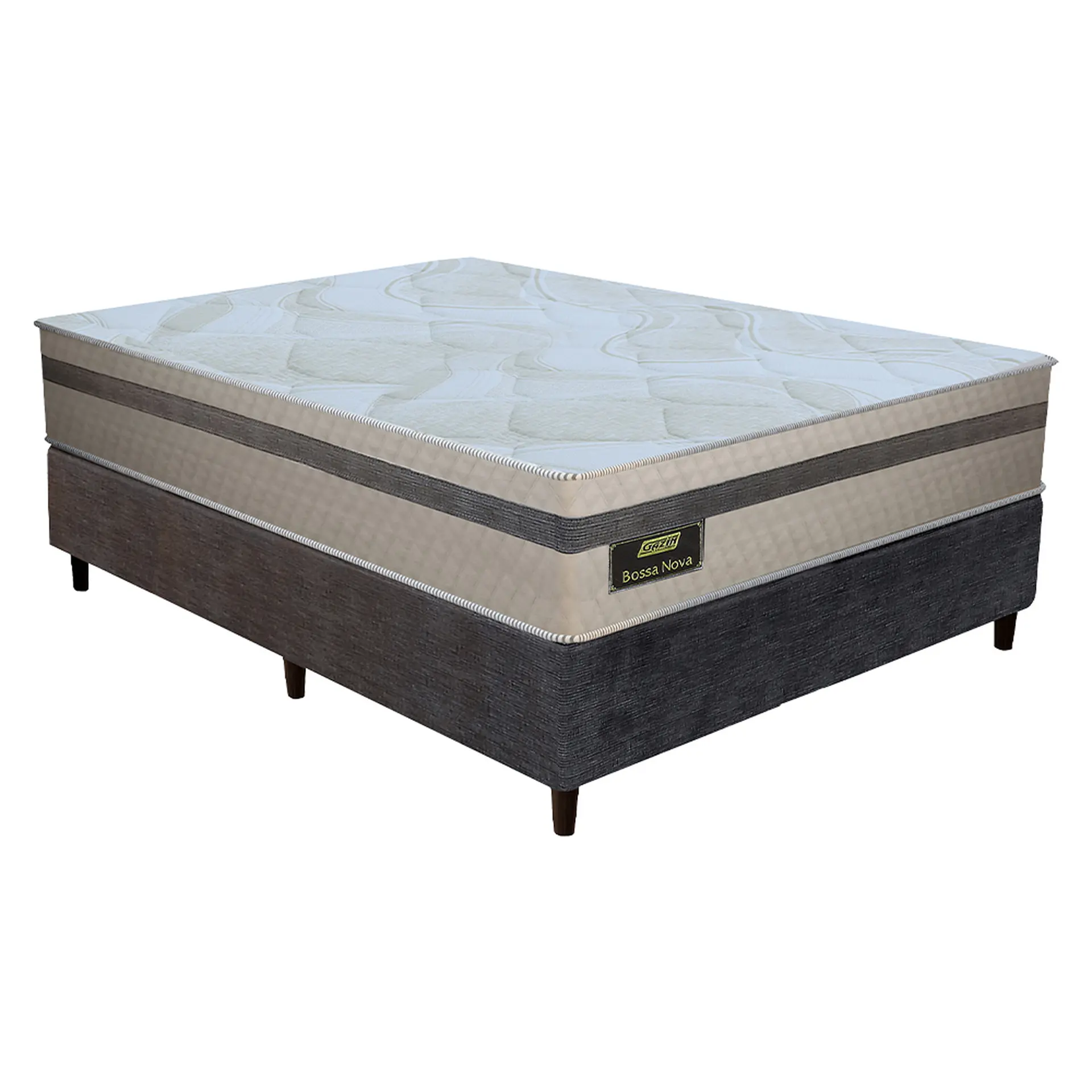 Colchão Cama Box Gazin Molas BlueWave Casal Bossa Nova 138x188