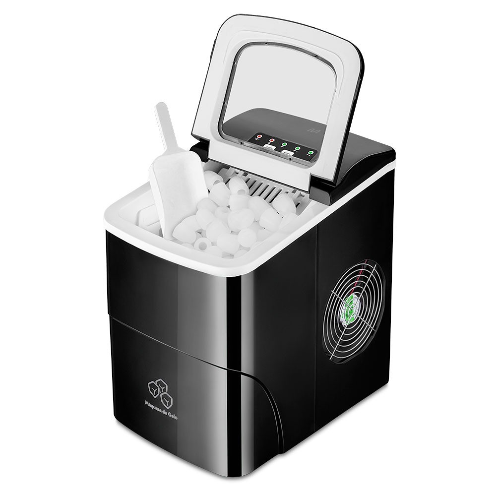 Máquina de Gelo Multi Preto 2L 127V ED022