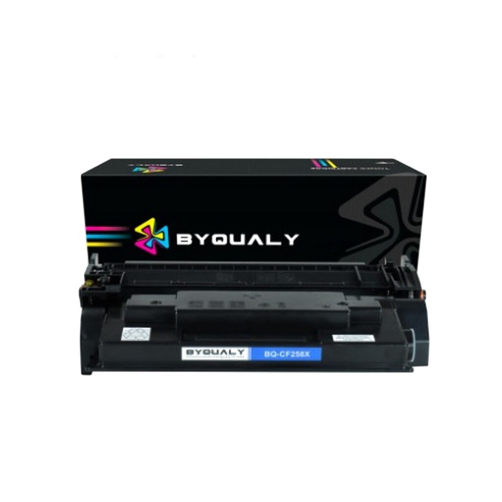 Toner HP 58X Preto Byqualy CF258X Com Chip 10K Potencial Suprimentos - CF258X