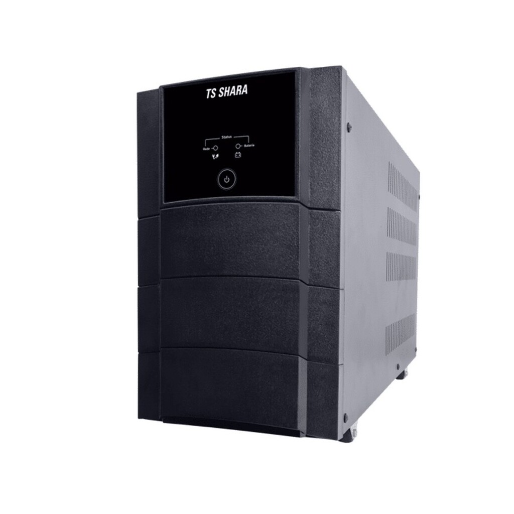 No-Break Senoidal TS Shara Ups 3.2 KVA Entrada Bivolt e Saída Bivolt 2 Baterias - USB + RS232+SNMP - com Conexão para bateria Externa - 4519