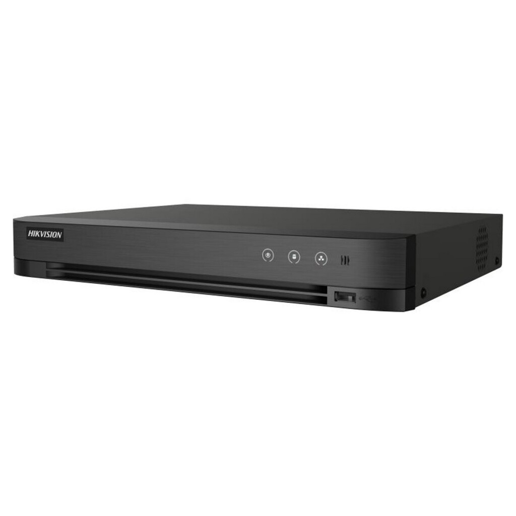 DVR Turbo HD 4.0 MP Lite Hikvision 4 Canais Híbrido IDS-7204HQHI-M1/XT Acusense