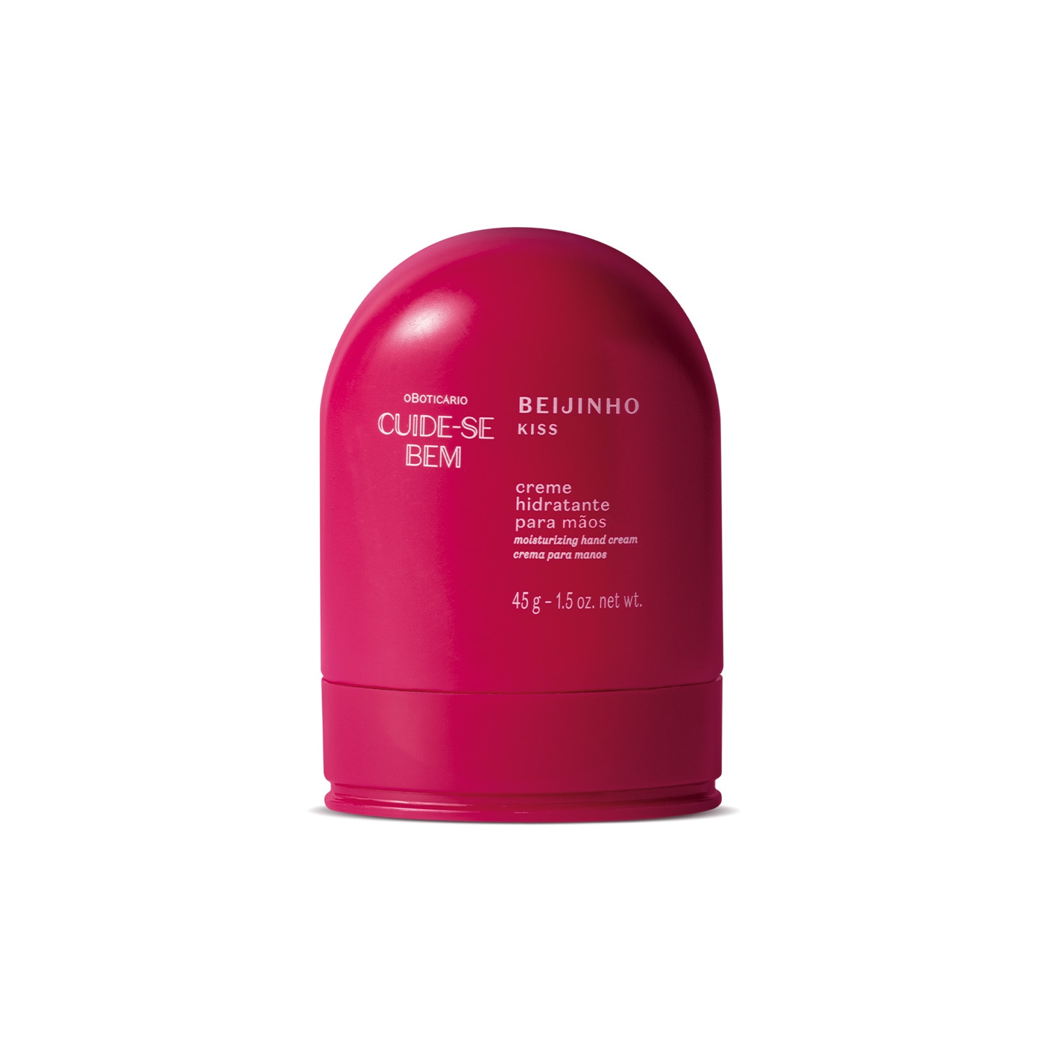 Creme Hidratante para Mãos Cuide-se Bem Beijinho 45g