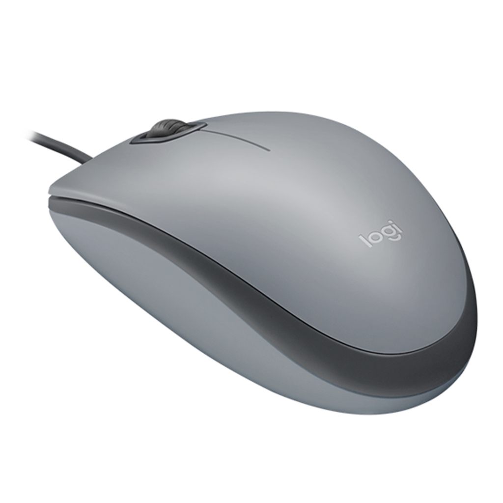 Mouse USB Logitech M110 Silent 1000 Dpi Cinza - 910-006757