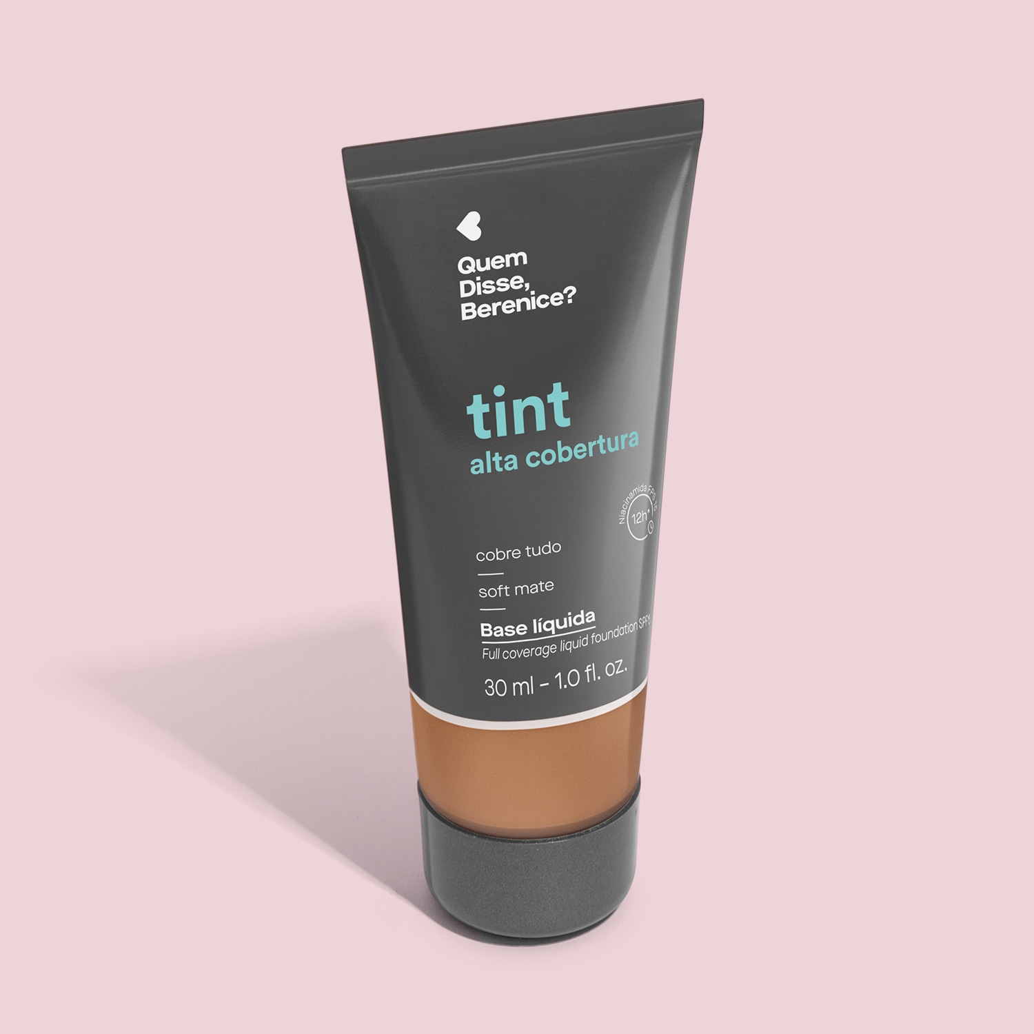 Base Líquida Tint Alta Cobertura Cor 240F Quem Disse, Berenice? 30ml