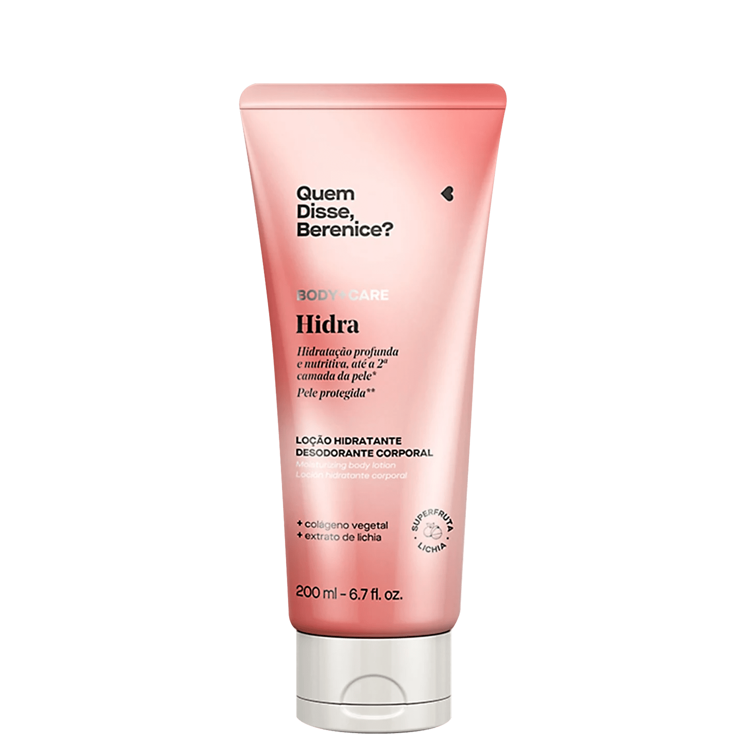Loção Hidratante Desodorante Corporal Hidra Quem Disse, Berenice? 200ml