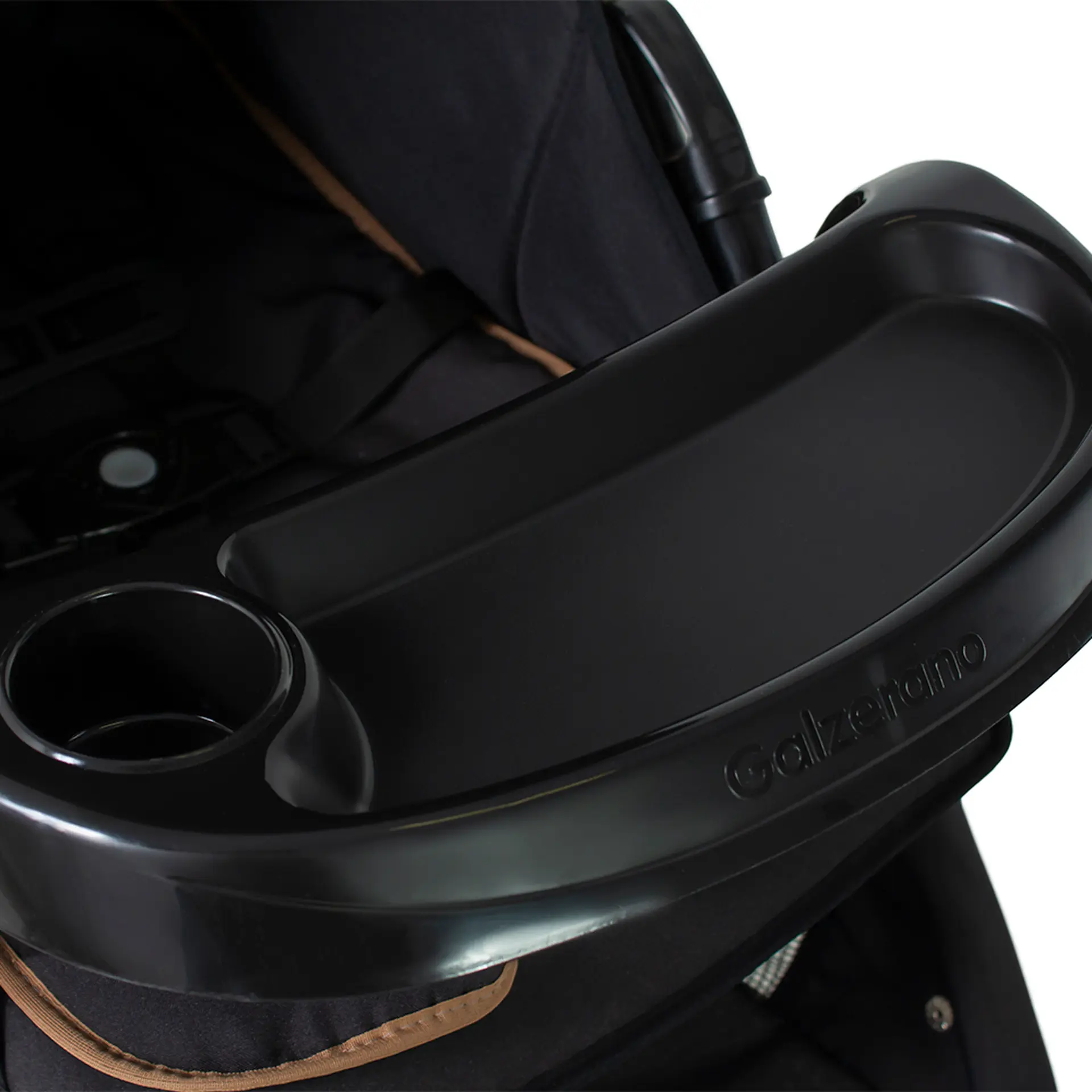 Carrinho de Bebê Galzerano Cross Trail até 15kg - Preto/Cobre
