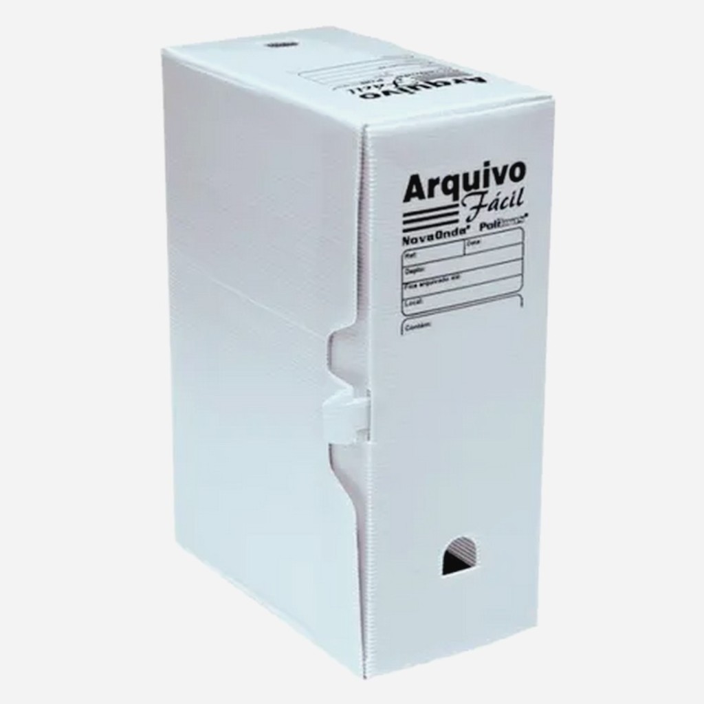 Arquivo Morto Polibras 35x13x25 Branco - Unitário - 42103