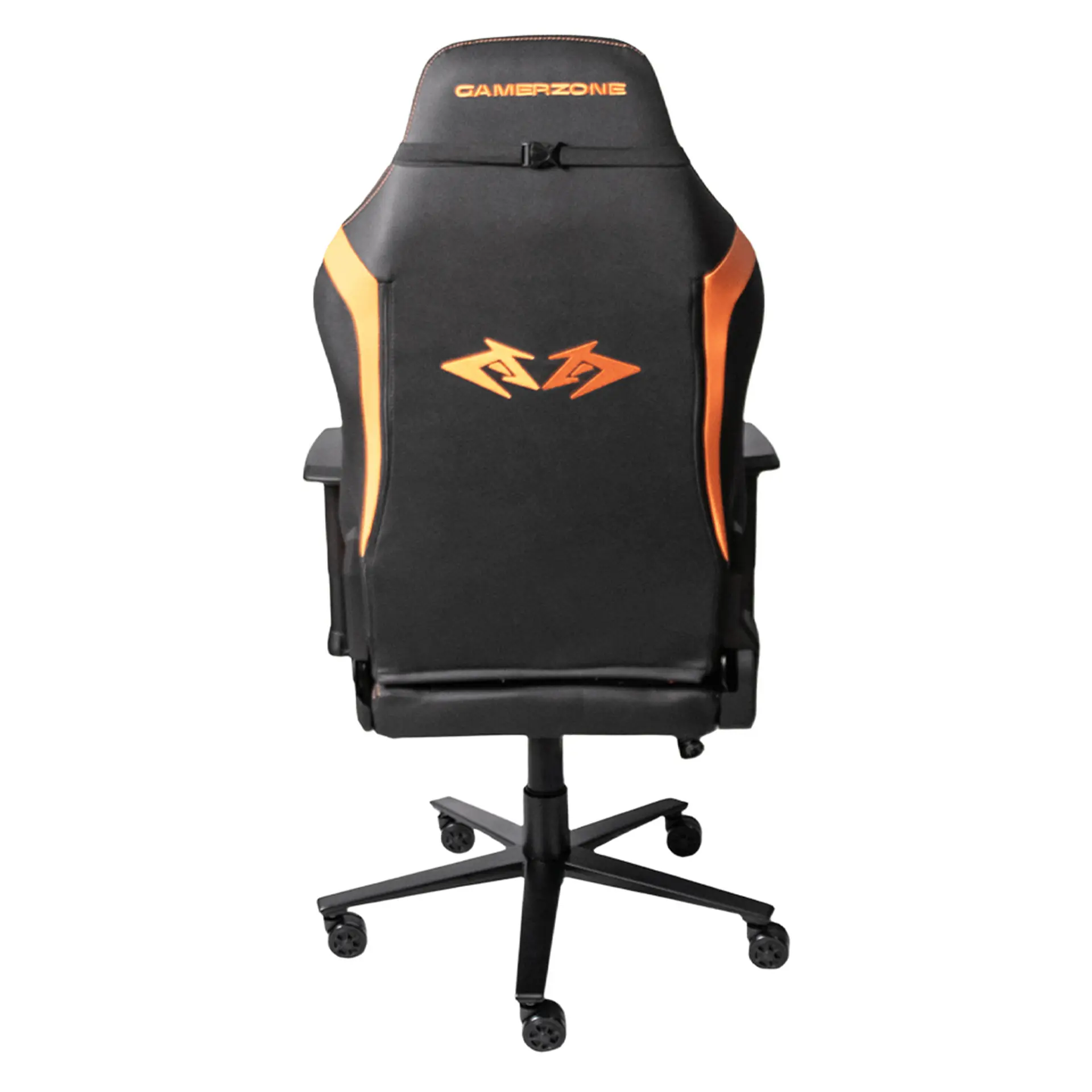 Cadeira Gamer Zone Titan Pro Giratória com Encosto Reclinável - Laranja/Preto