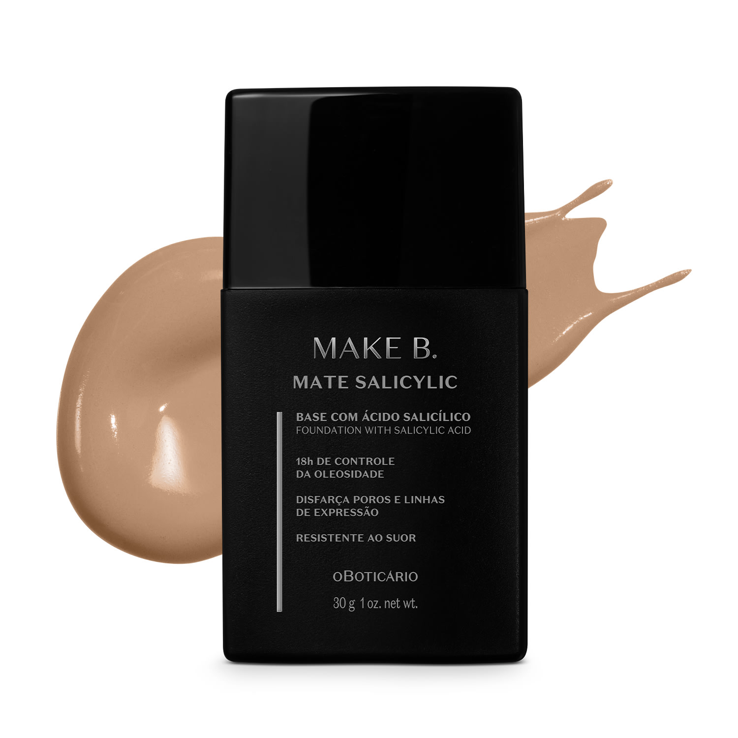Base Líquida Cor 160 Make. B Mate Salicylic 30g
