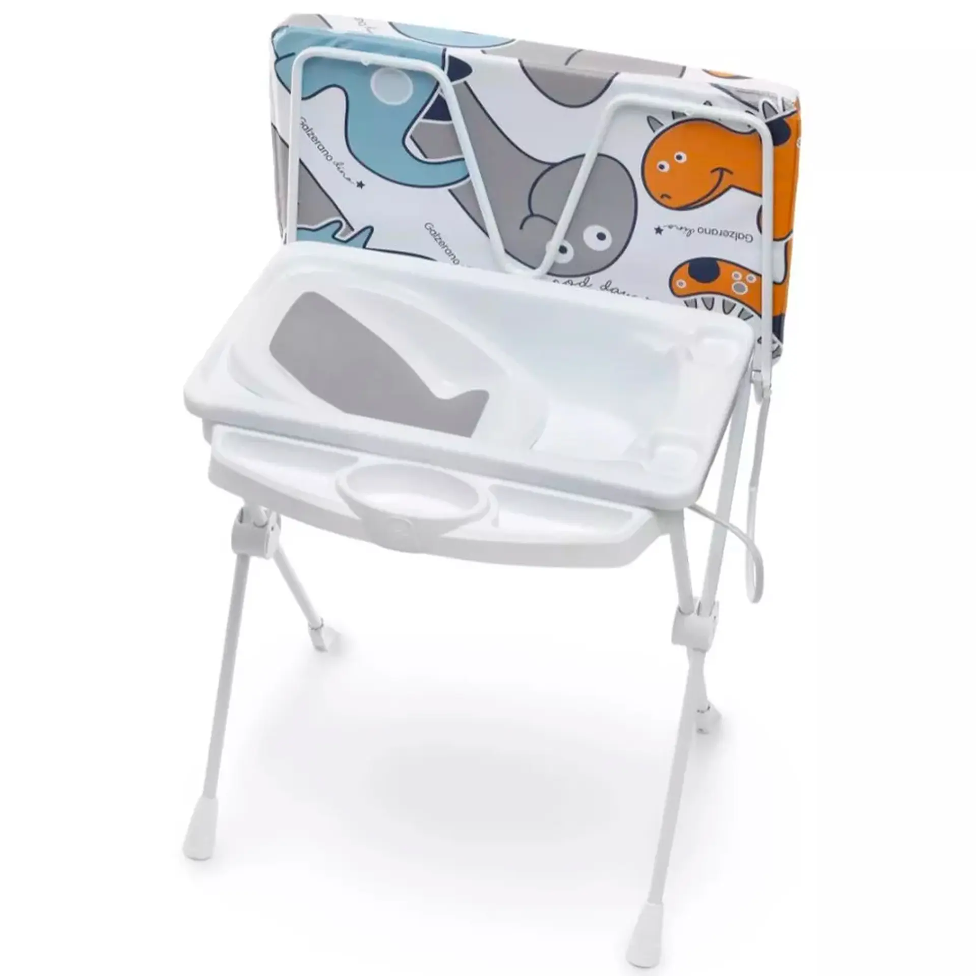 Banheira Infantil com Suporte até 20kg Galzerano Classic - Dino