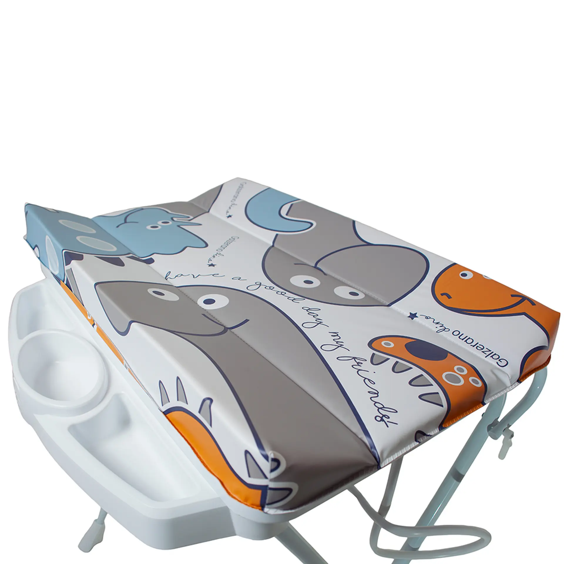 Banheira Infantil com Suporte até 20kg Galzerano Classic - Dino
