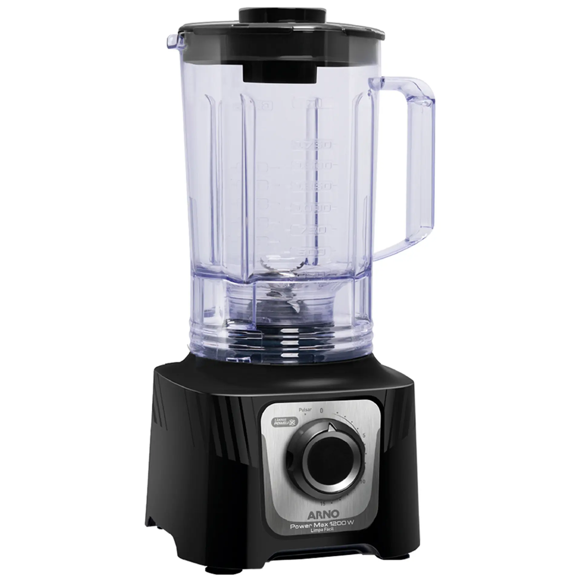 Liquidificador Arno Power Max 3,1L 1200W 15 Velocidades LN78 - Preto - 220 Volts