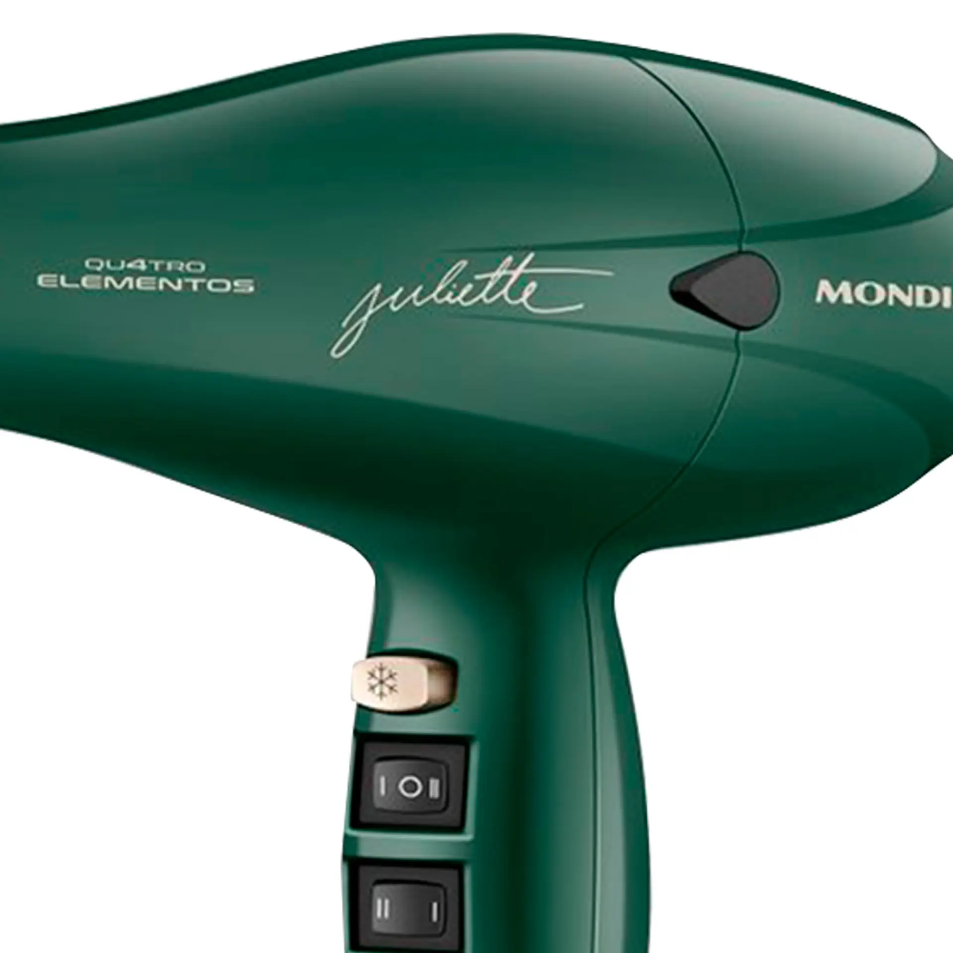 Secador de Cabelo Mondial Quatro Elementos By Juliette 2000W SCP-JU-02 - Verde - 220 Volts