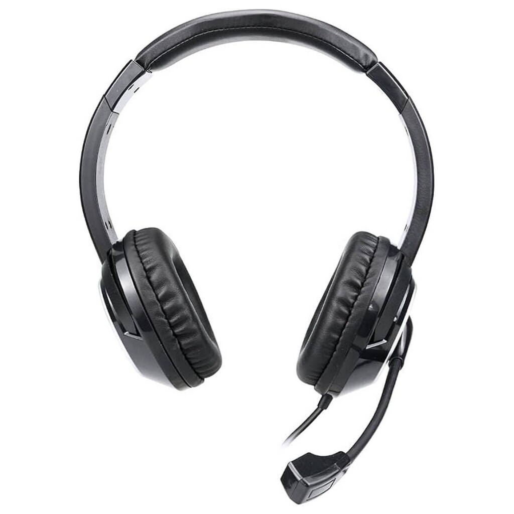 Fone de Ouvido Headset com Microfone com Conexão USB/P3 Preto/Cinza HF600 Multilaser - PH427