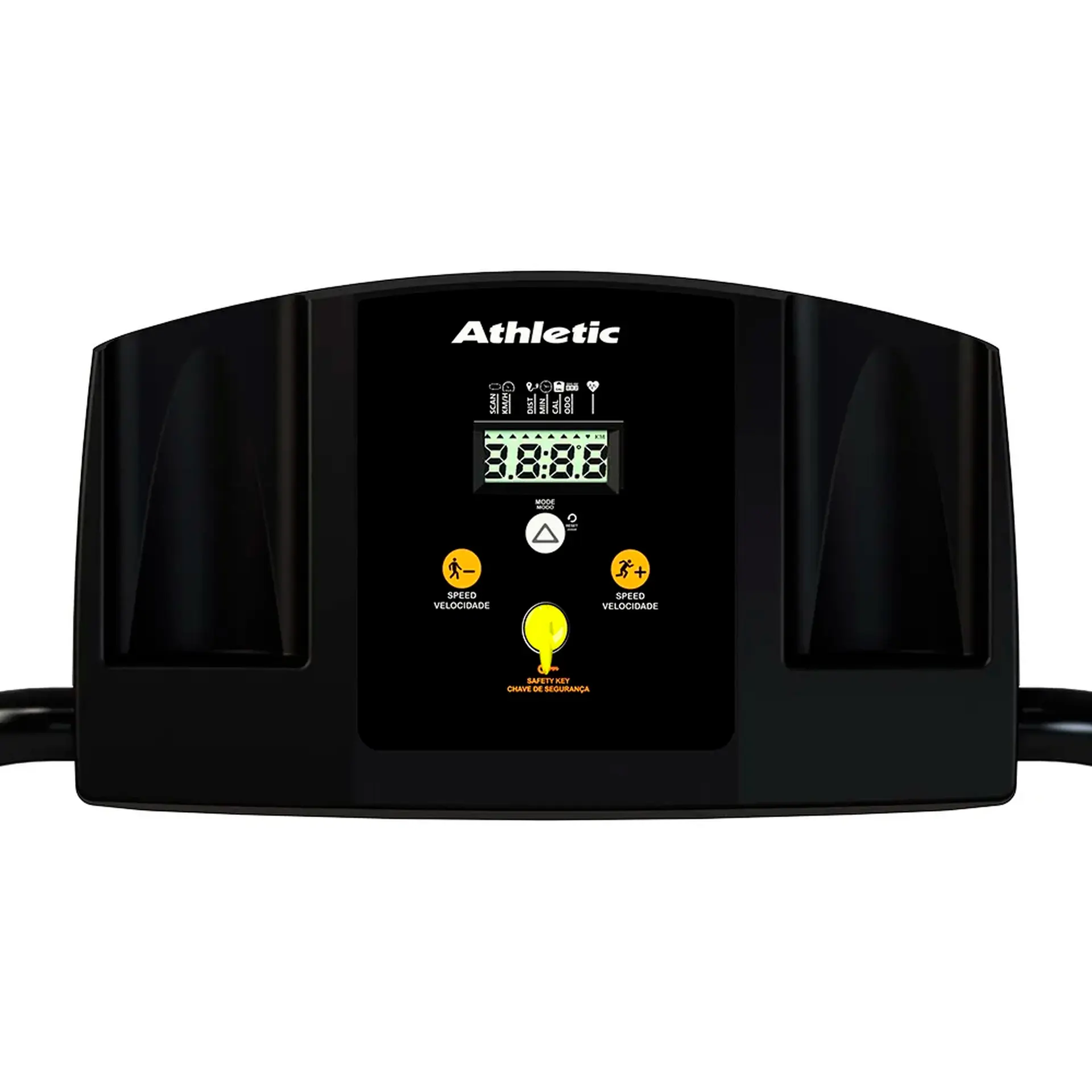 Esteira Ergométrica Athletic Performance 210T 100Kg Motor 2,0 Hp - Chumbo - Bivolt