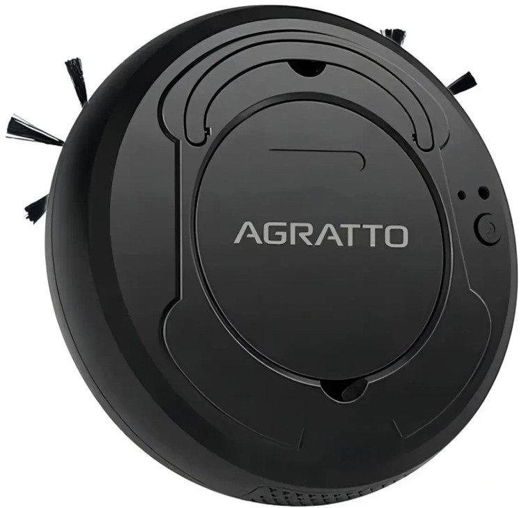 Aspirador de Pó Robô Praticci USB 3W Preto Agratto AAR01I04 13927