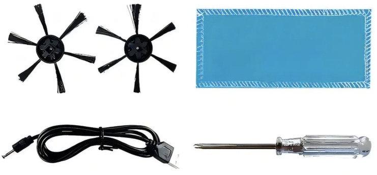 Aspirador de Pó Robô Praticci USB 3W Preto Agratto AAR01I04 13927
