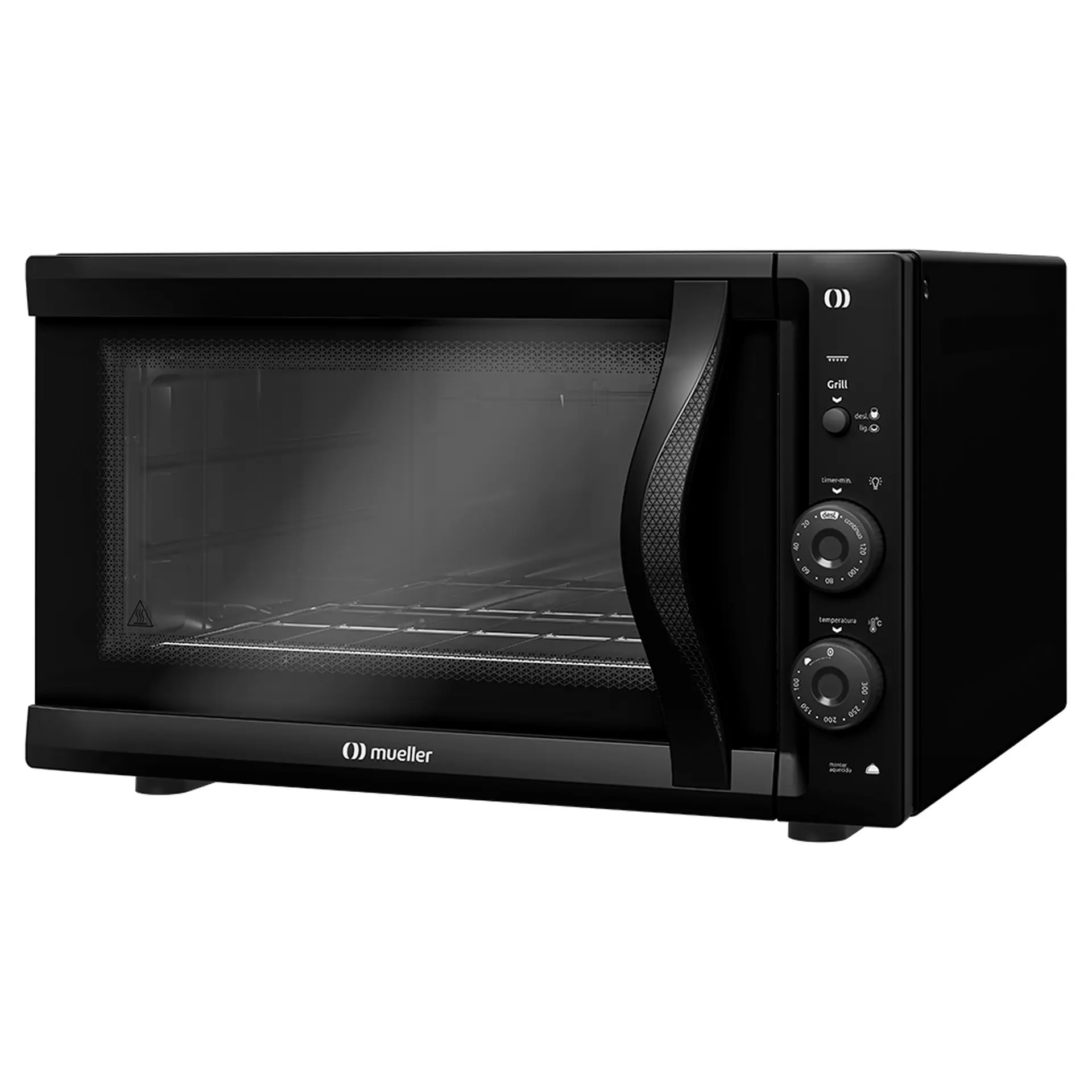 Forno Elétrico de Bancada Mueller 50L Gril MFB50F - Preto - 110 Volts