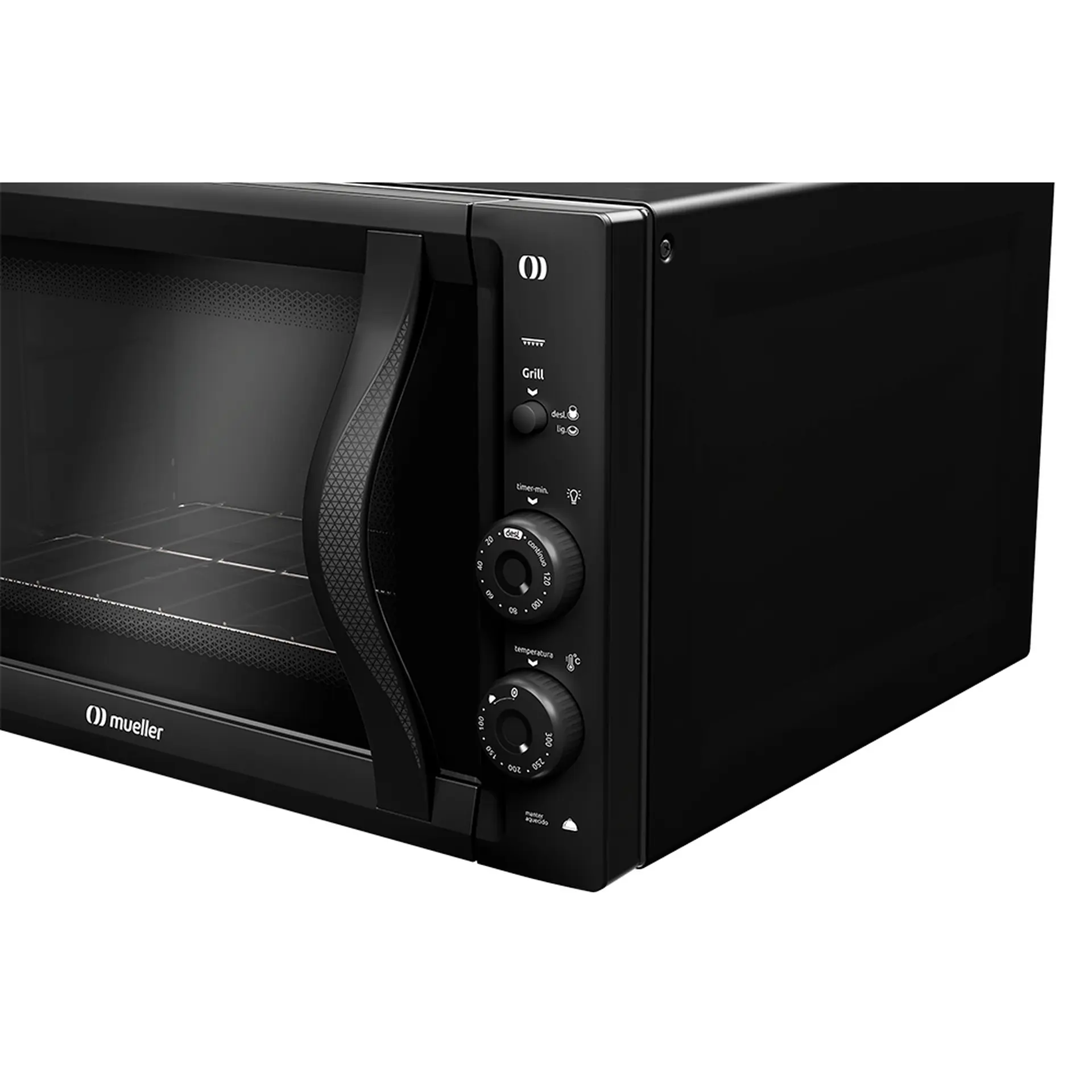 Forno Elétrico de Bancada Mueller 50L Gril MFB50F - Preto - 110 Volts