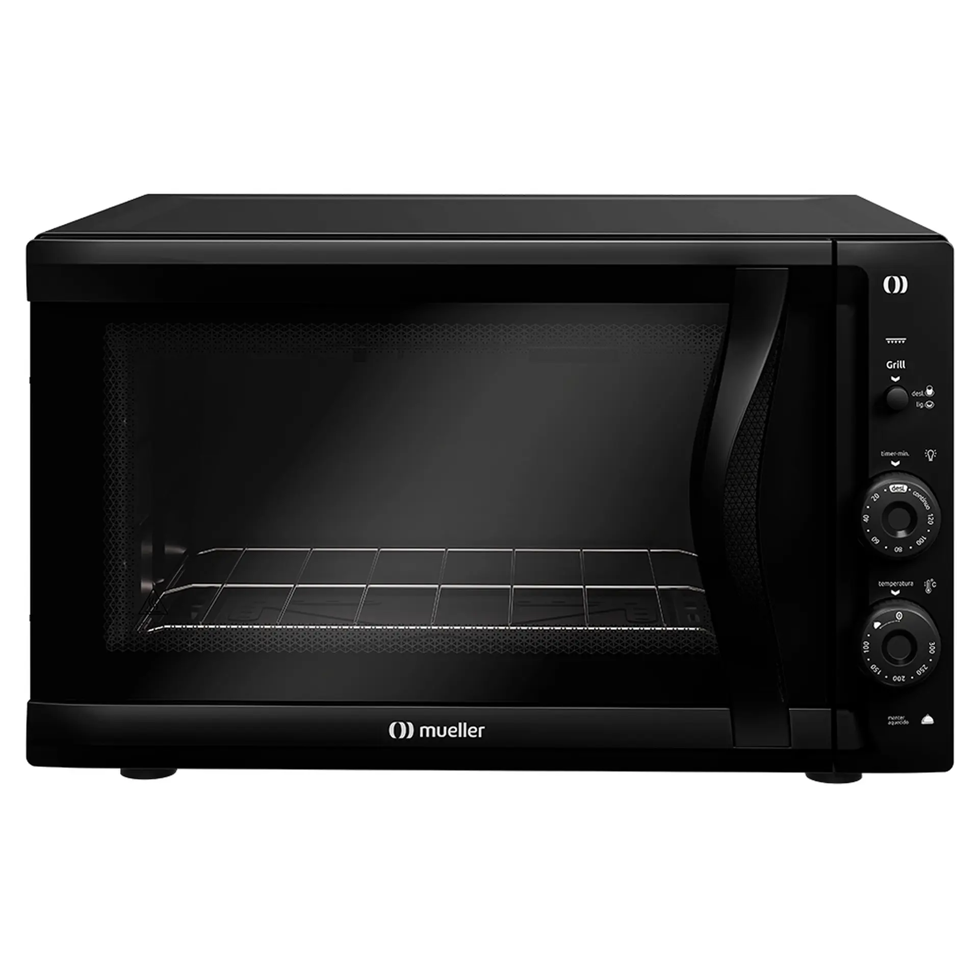 Forno Elétrico de Bancada Mueller 50L Gril MFB50F - Preto - 110 Volts