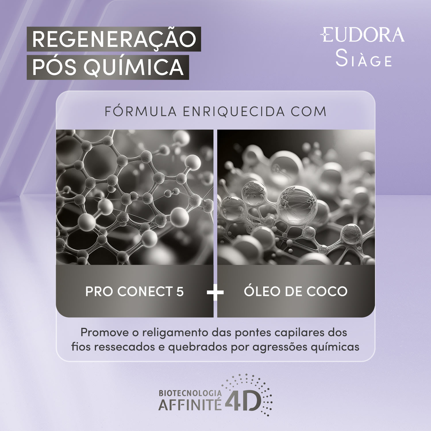 Shampoo Siàge Expert Regeneração Pós Química 250ml